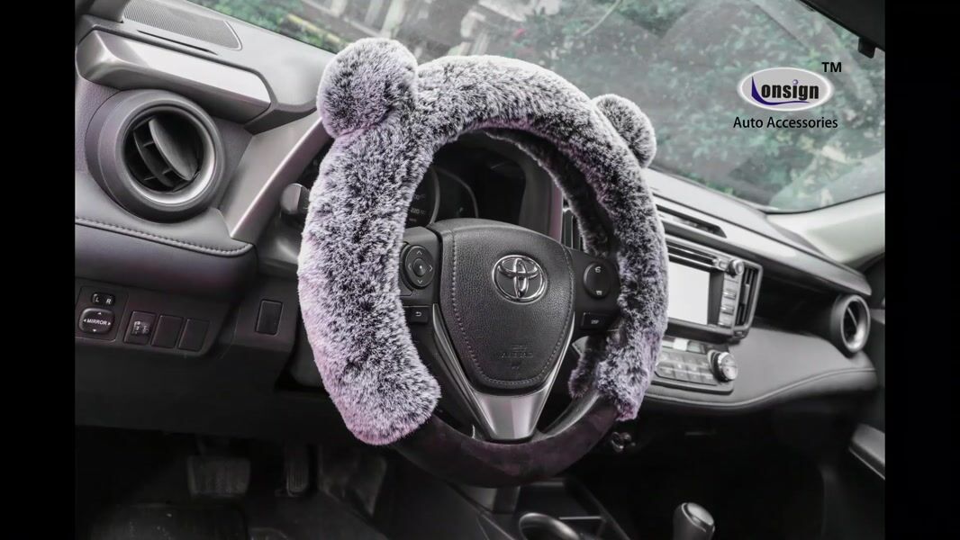 Teddy Bear Steering Wheel Cover Production video